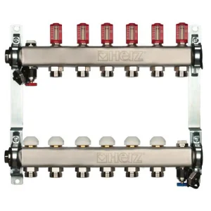 Distrib. inox incalz. in pard.cu debitm.DN25- 6 cai 1546306 HERZ