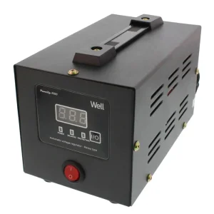 Stabilizator de tens.cu releu 1000VA Well