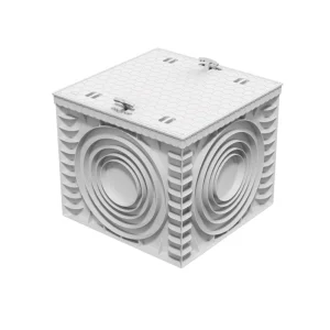 ROV. Camin Monolitic cu capac grila 30x30