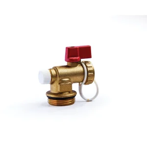 ROV. Element capat pt. distribuitor 1" cu rob.golire si cu aerisitor manual