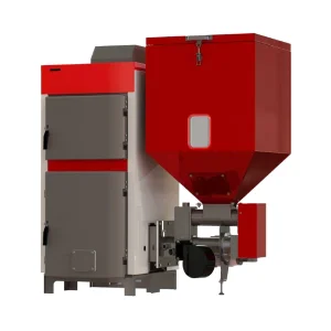Cazan pe pellet-biomasa si lemn ECOBIO-R  60kW