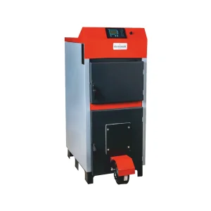 Cazan pe combustibil solid ECOWOOD PLUS 100kW+serp