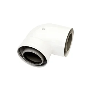 Cot coaxial 90° 80/125 pt. centr. condens 3318091