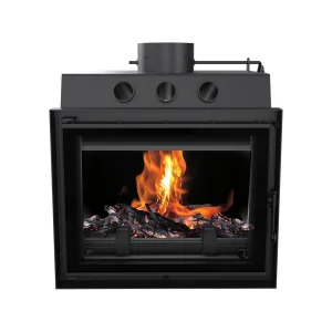 Focar din otel ALEGO 12 kW sticla dreapta