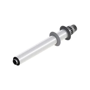 Kit evacuare, terminal orizontal 80/125