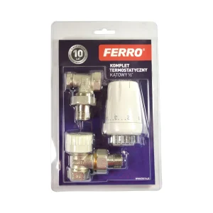 Set rob. termostatic colt (cap+tur+retur) FERRO ZTM08