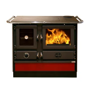 Soba gatit CT MBS SUPER MAGNUM THERMO NEGRU, stanga 20 kW (trans.apa 13kW)