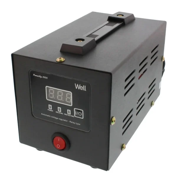 Stabilizator de tens.cu releu 1000VA Well-image0