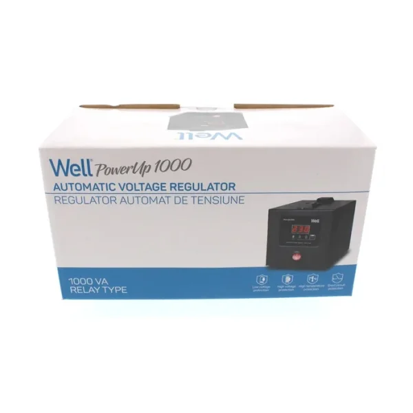 Stabilizator de tens.cu releu 1000VA Well-image2