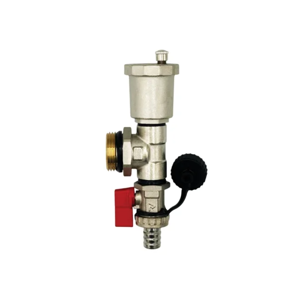 ROV. Element capat pt. distribuitor 1'' cu aerisitor automat si rob.golire-image0