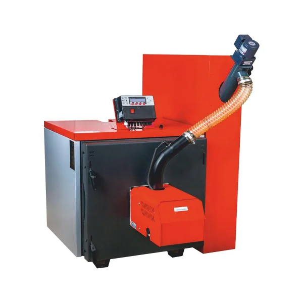 Cazan pe pellet PLC 35 kW cu siloz SLIM 120 L-image0