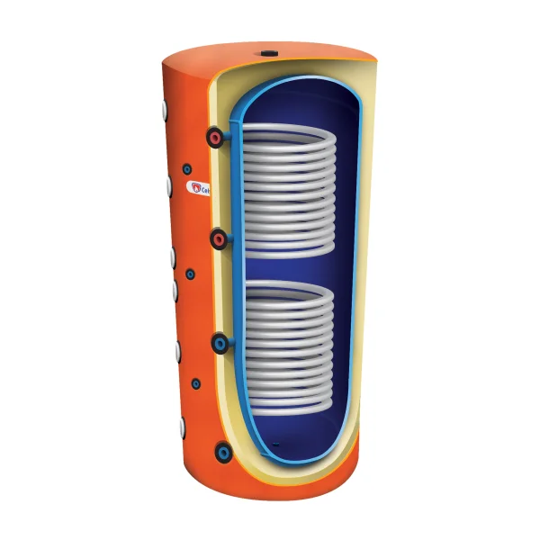 Rez. 2000l DN1100 cu 2 serp(1MET+1INOX)+izo.H=2400-image0